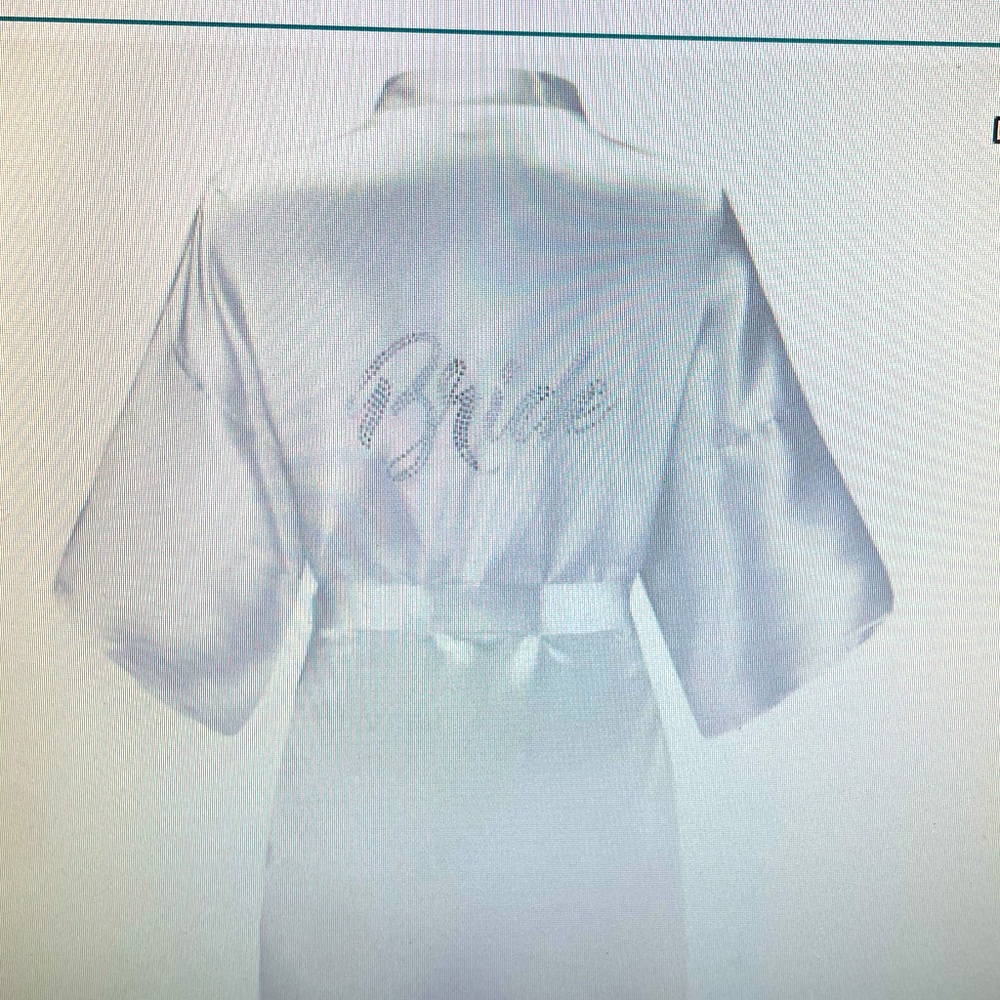 Bride robe